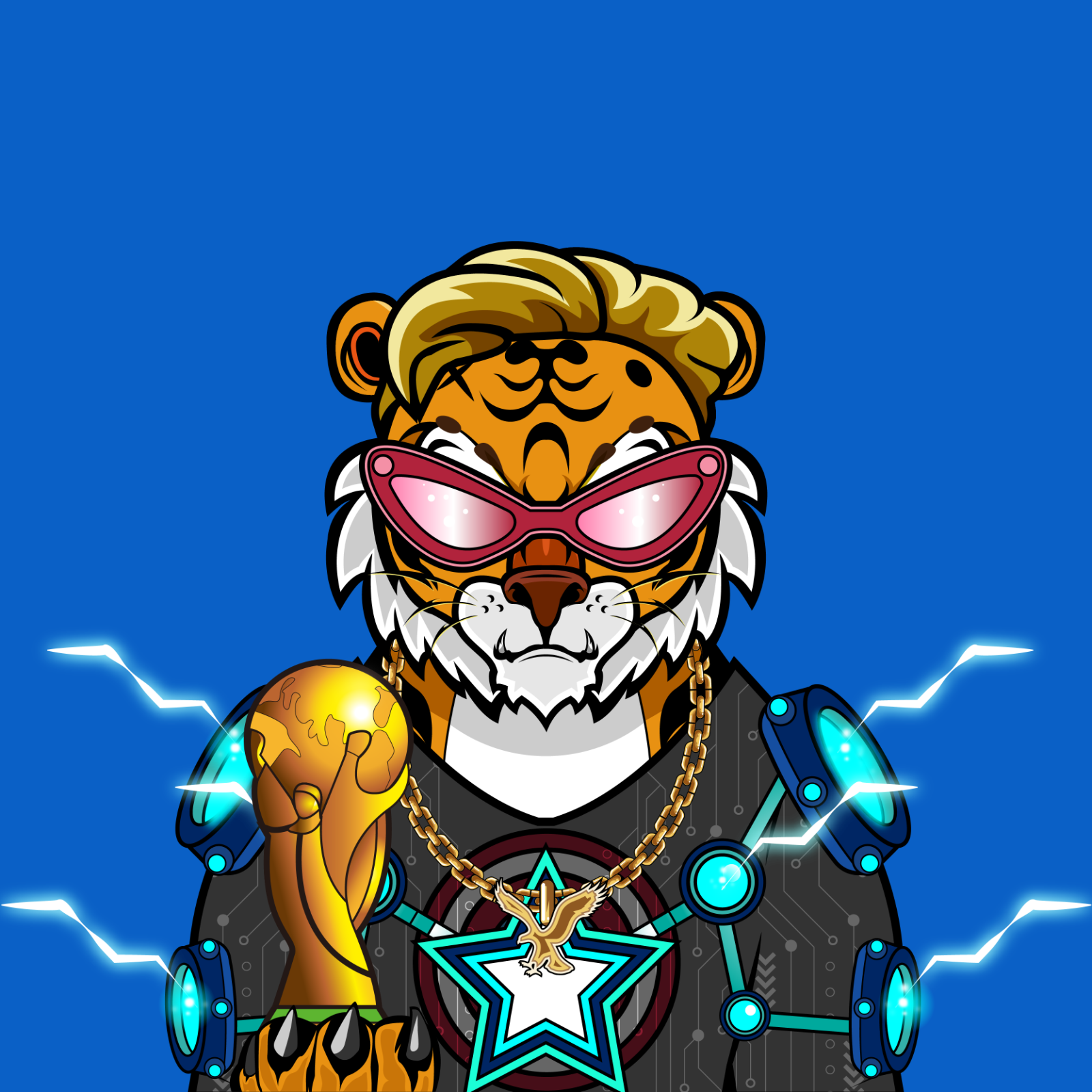 Football TigerChi #0403 NFT on Algorand