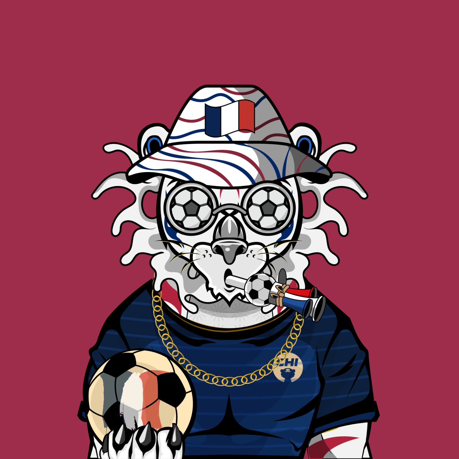 Football TigerChi #1453 NFT on Algorand