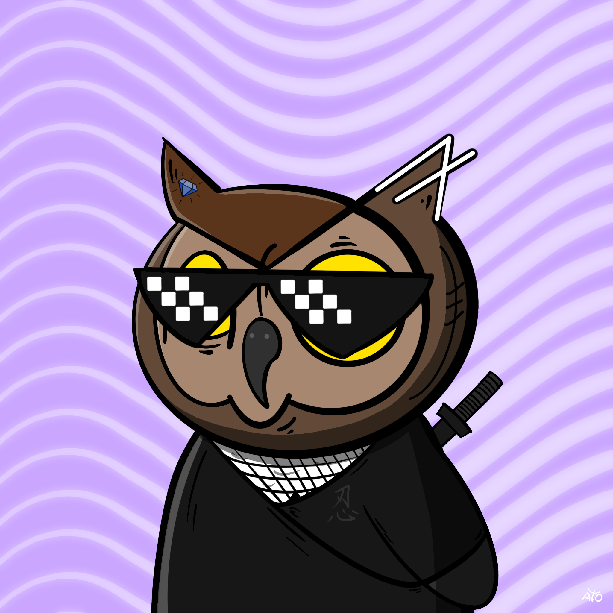 AOWL #290 NFT on Algorand