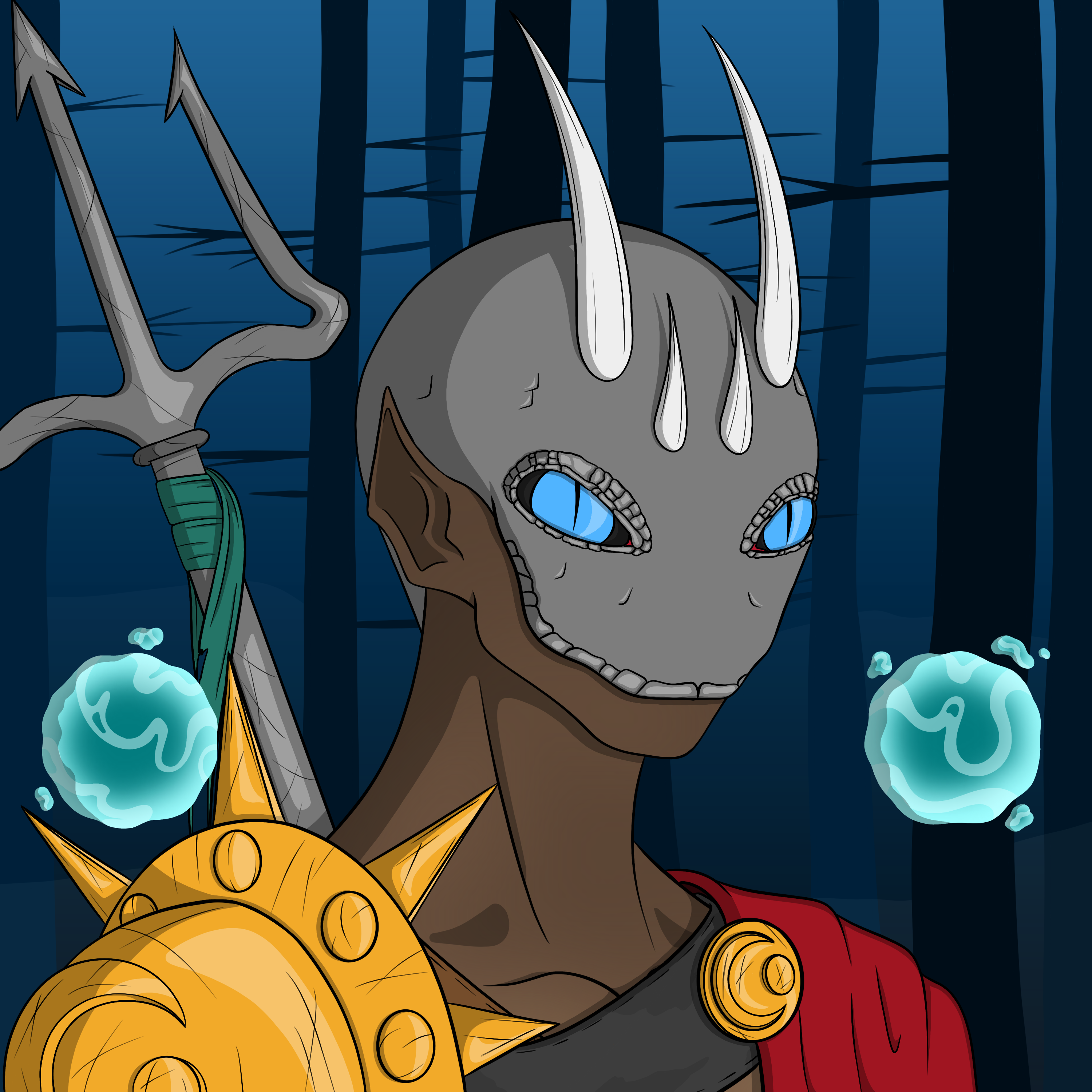 Dark Coin Champion #0267 NFT on Algorand