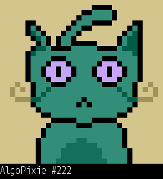 Algo Pixie #222 NFT on Algorand
