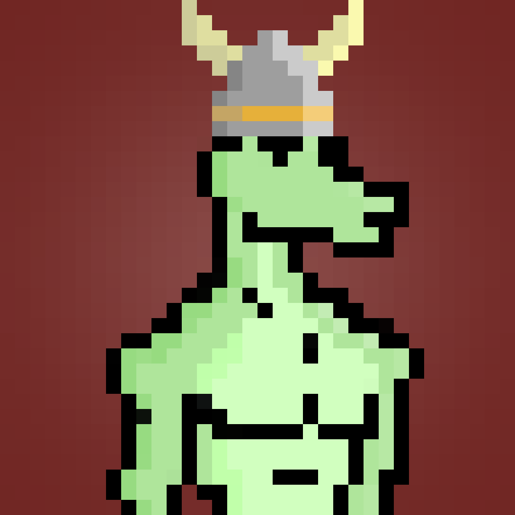 Pixel Dragon: #090 NFT on Algorand