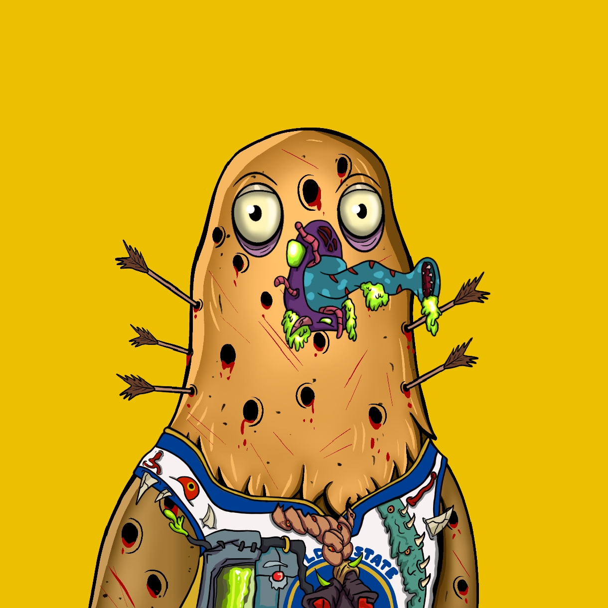 Mutant Ghetto Pigeon #598 NFT on Algorand