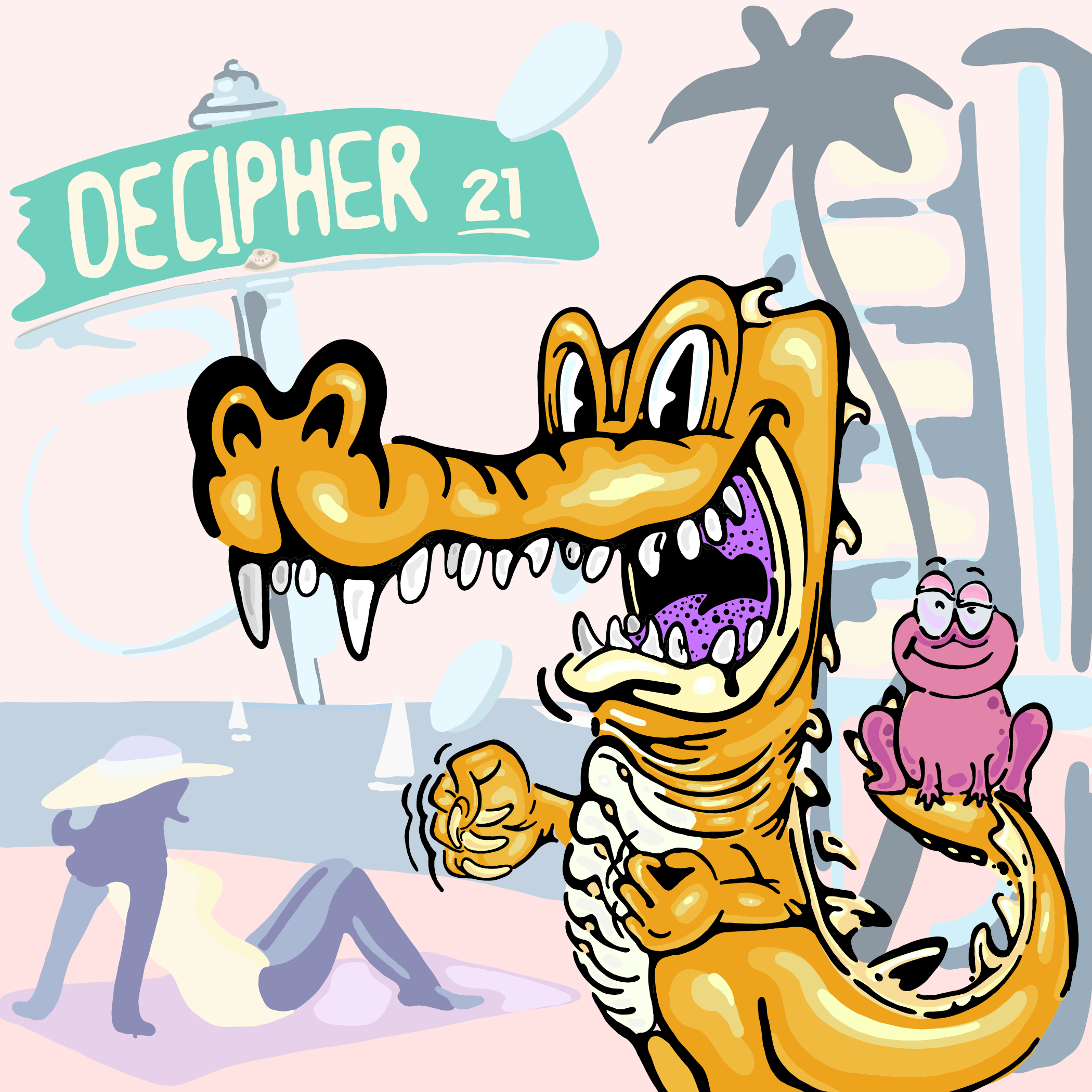 Algo Gator #257 NFT on Algorand