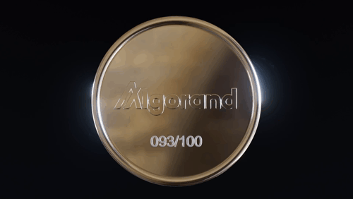 goCoinz Silver Algo #093 NFT on Algorand