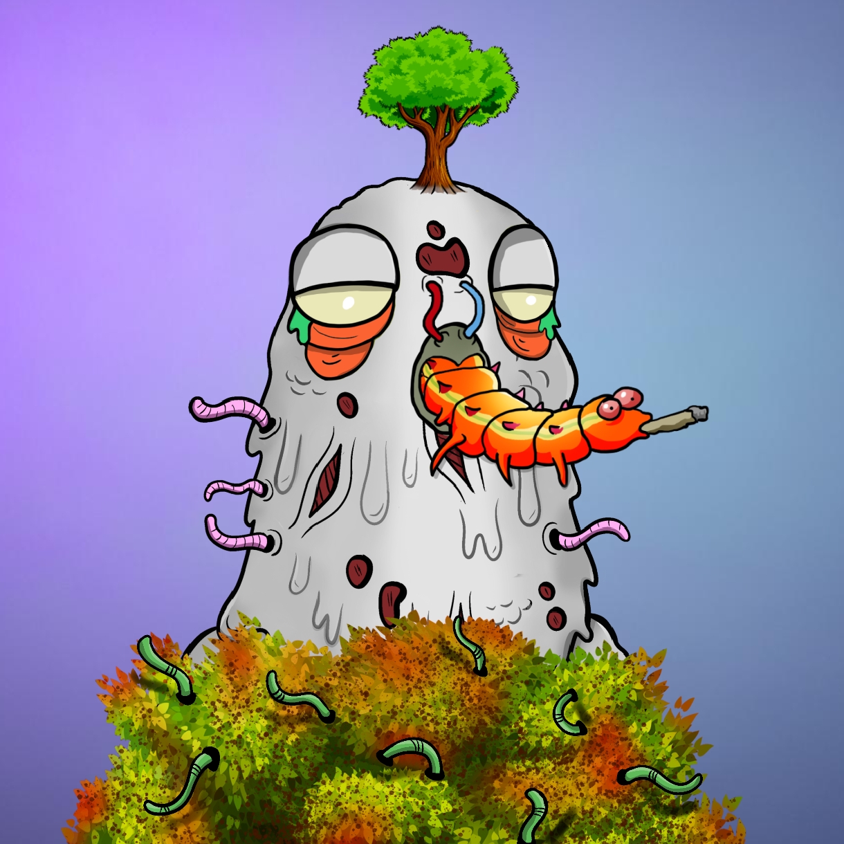 Mutant Ghetto Pigeon #545 NFT on Algorand