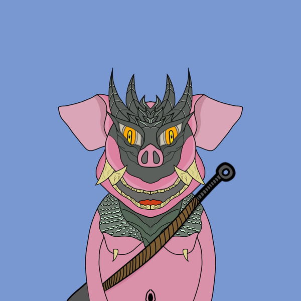 An image of ADDICT PIG #026 - COLLAB NAGALGO