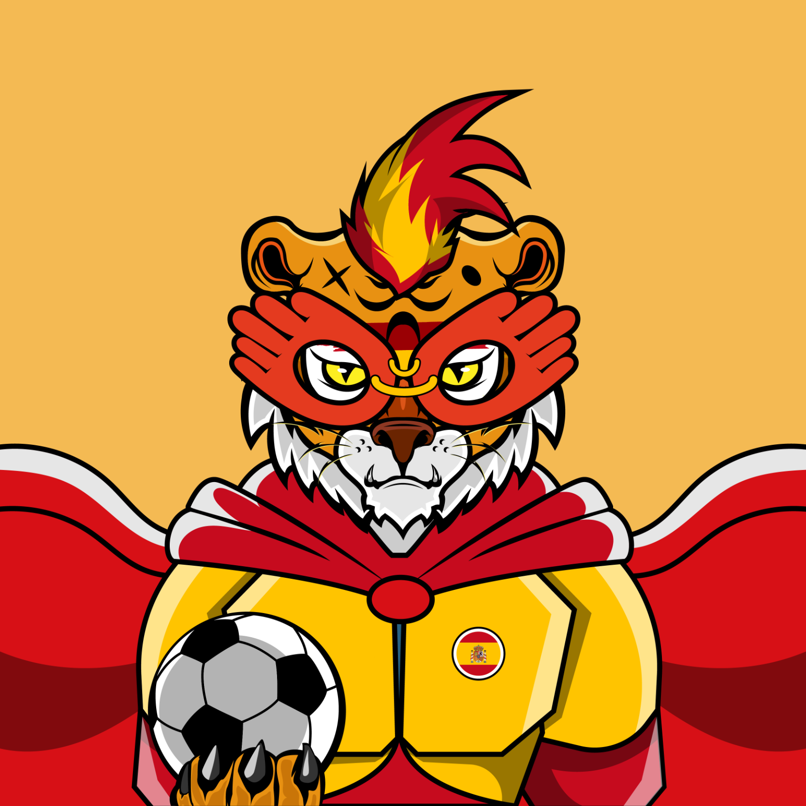 Football TigerChi #1116 NFT on Algorand