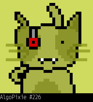 Algo Pixie #226 NFT on Algorand