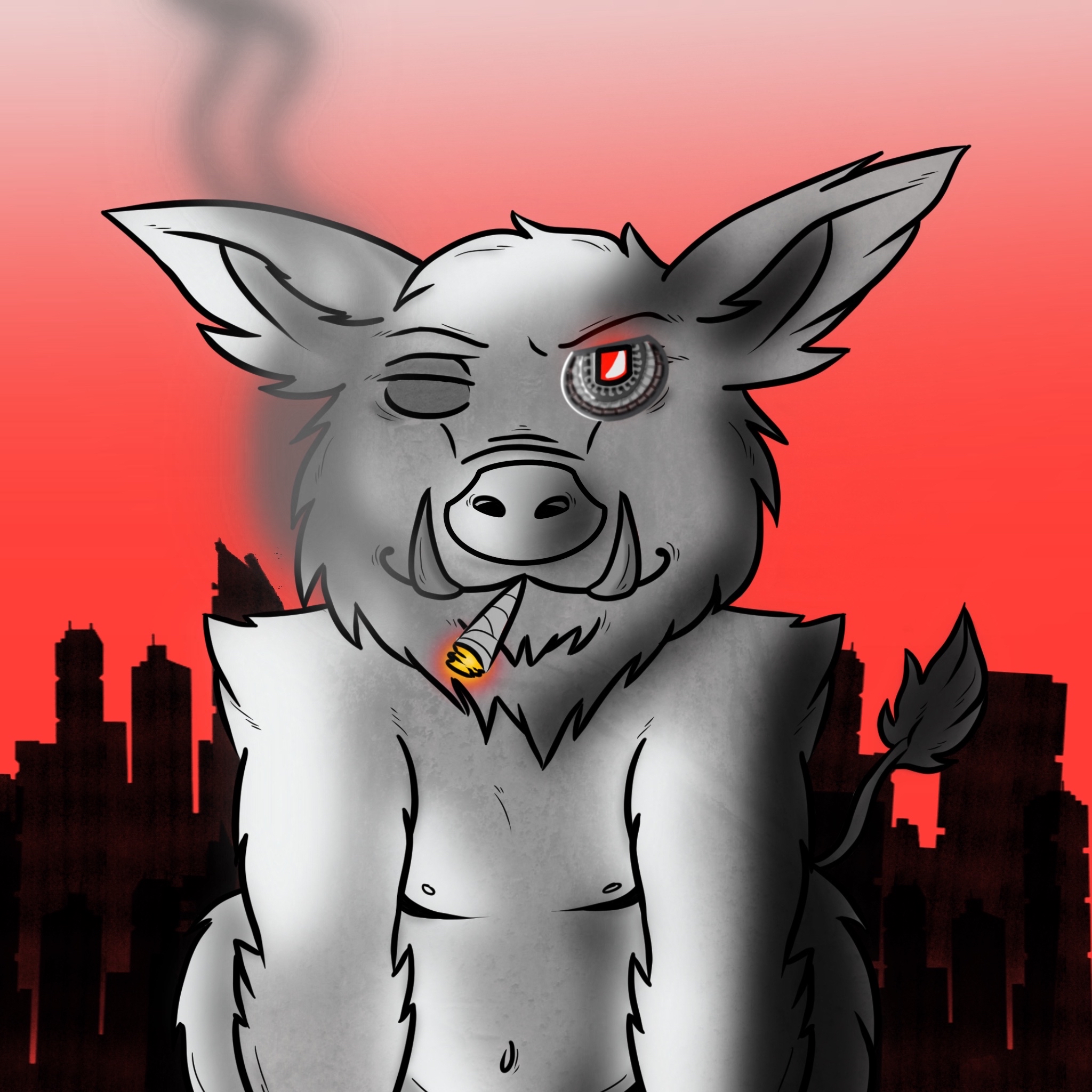 High Hog Reborn #223 NFT on Algorand