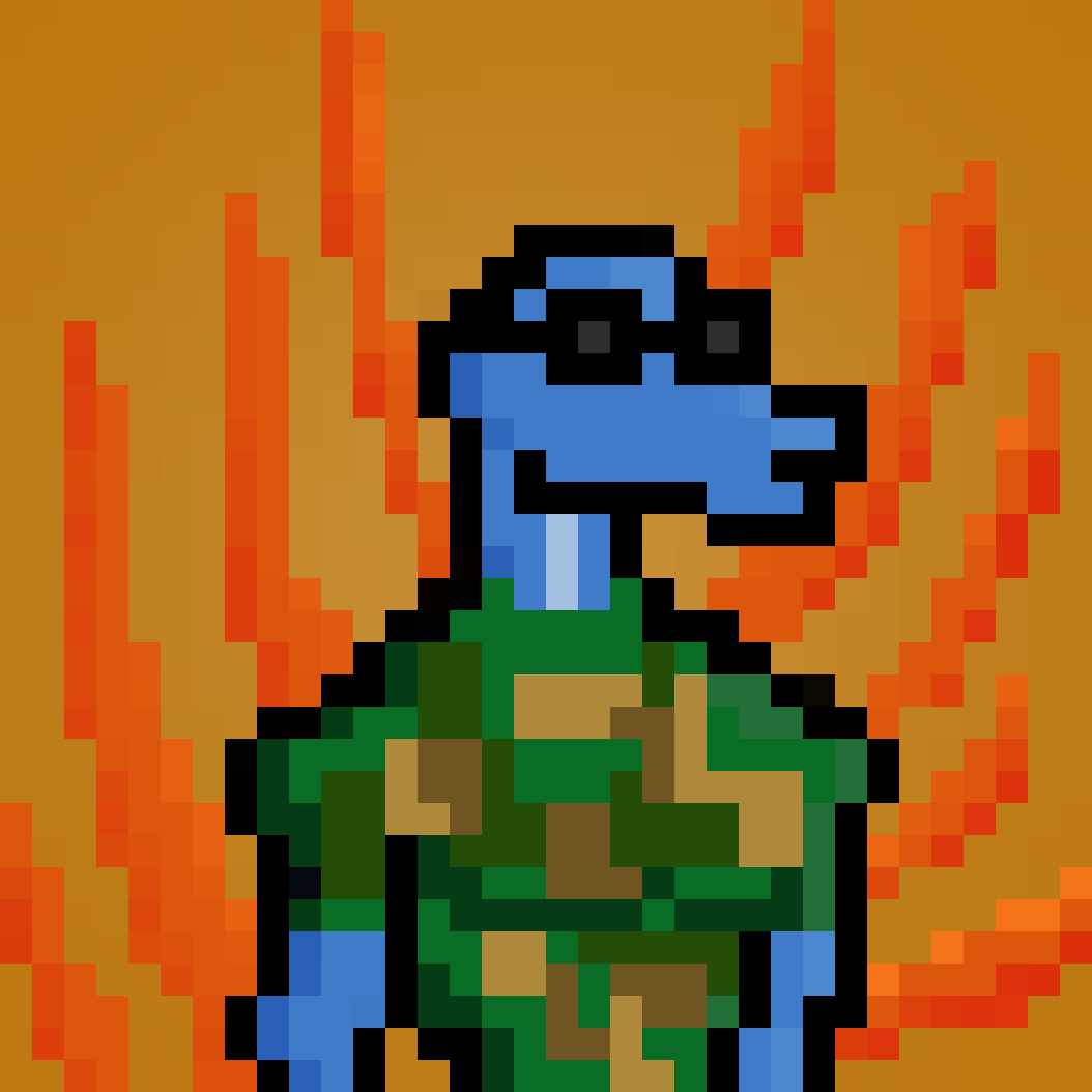 Pixel Dragon: #091 NFT on Algorand