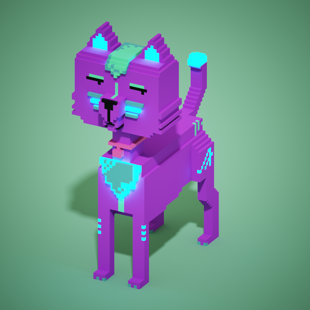 Algoracat Cyber #1 NFT on Algorand