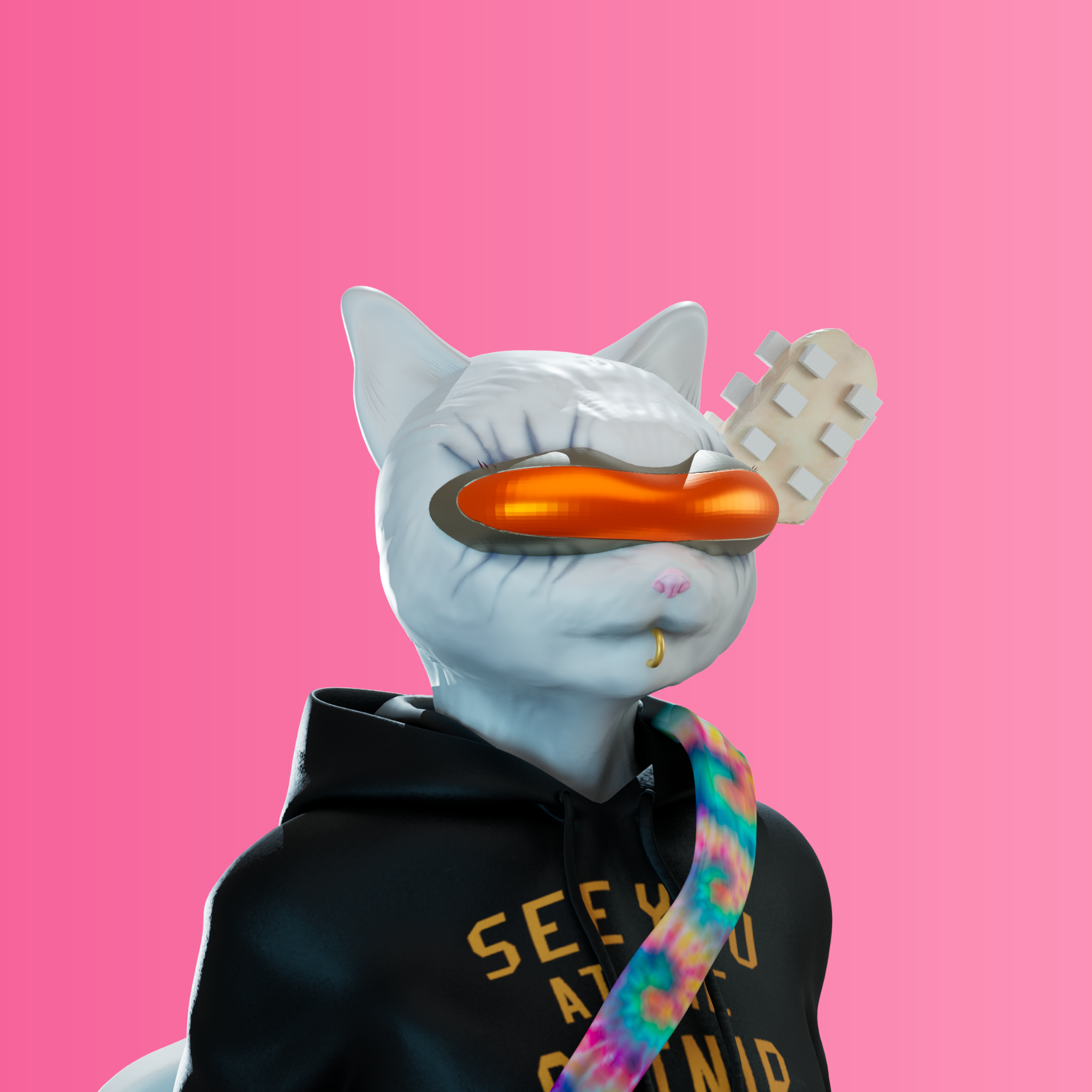 Dope AF Cats 0252 NFT on Algorand