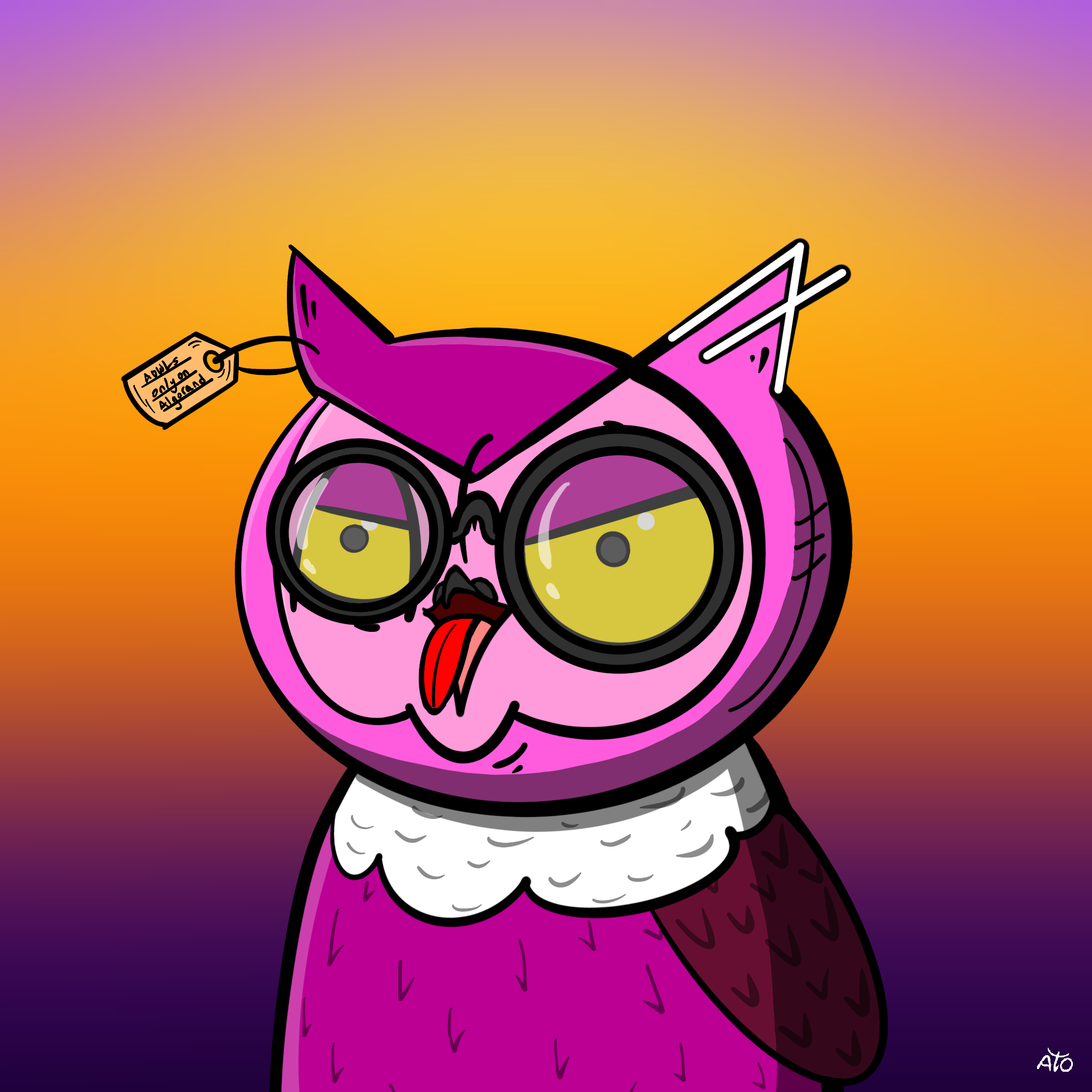AOWL #300 NFT on Algorand
