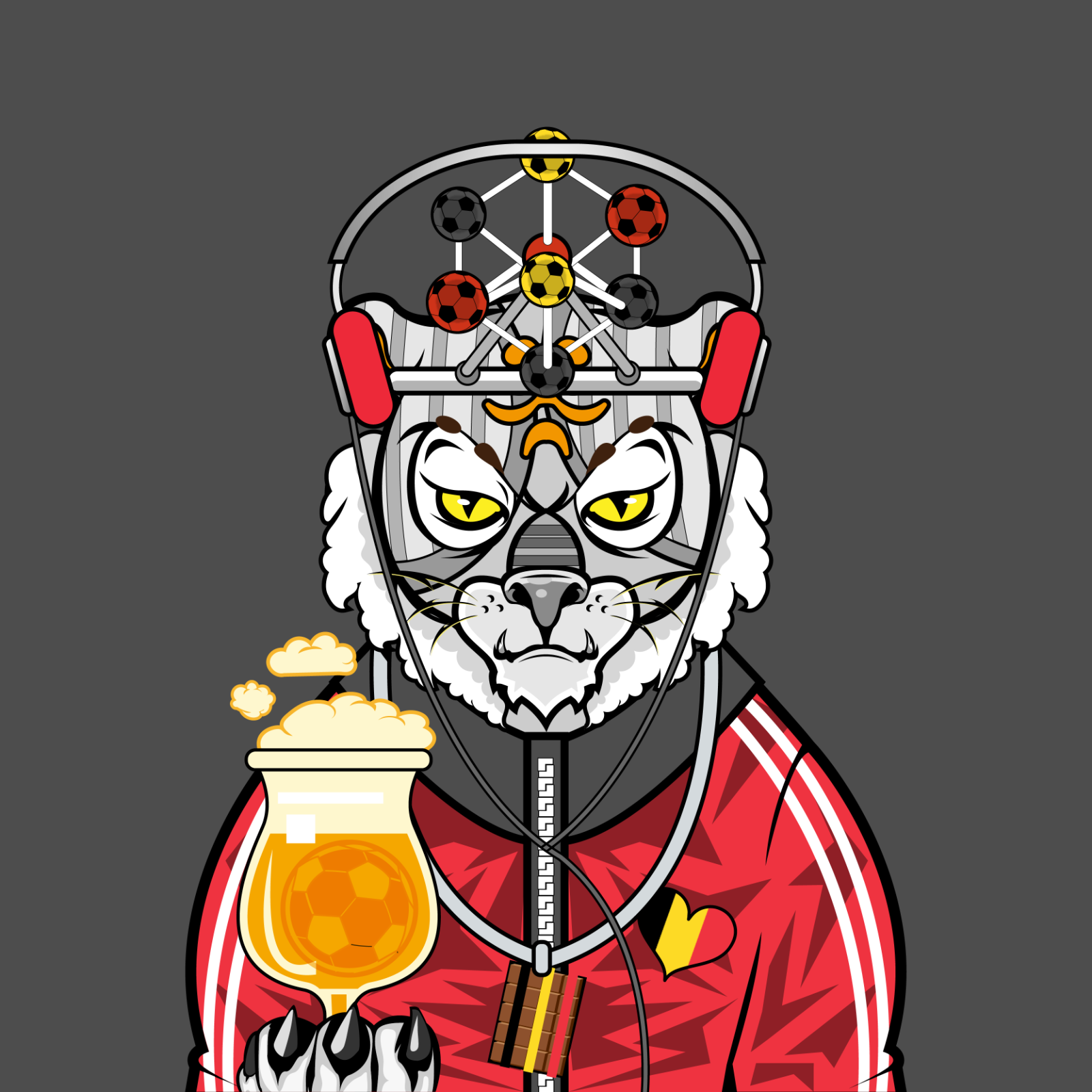 Football TigerChi #0741 NFT on Algorand