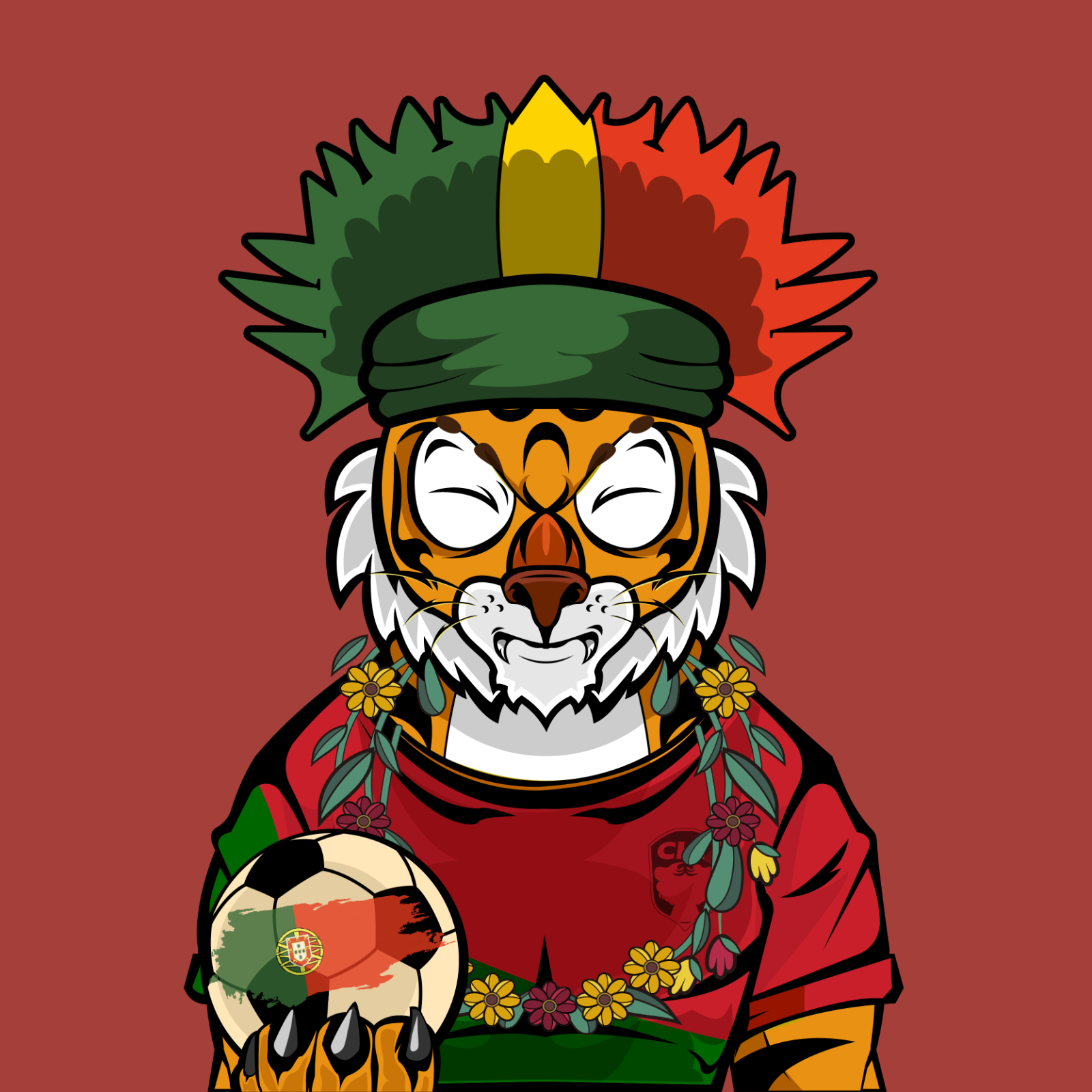 Football TigerChi #1283 NFT on Algorand