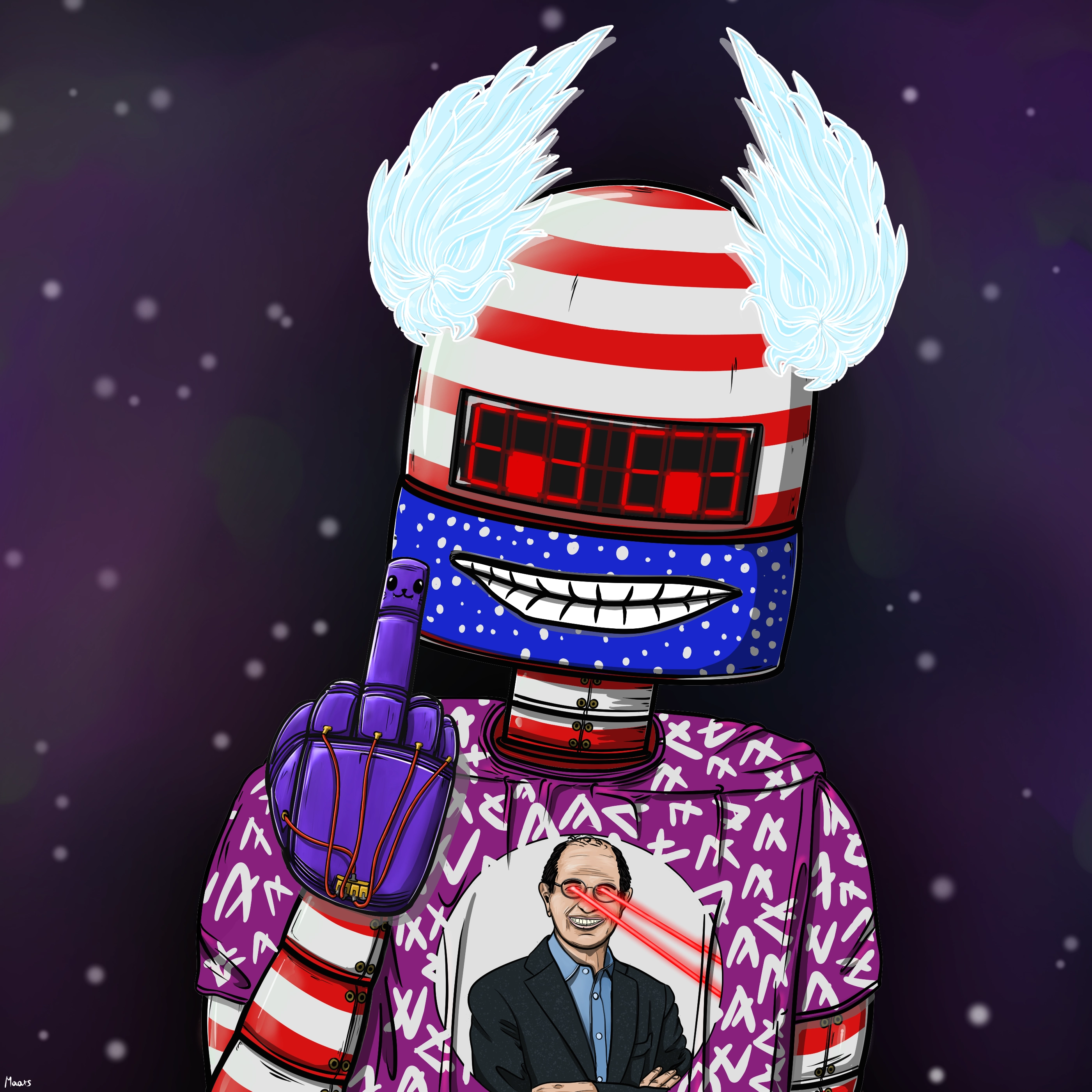 Mental Marvin #2763 NFT on Algorand