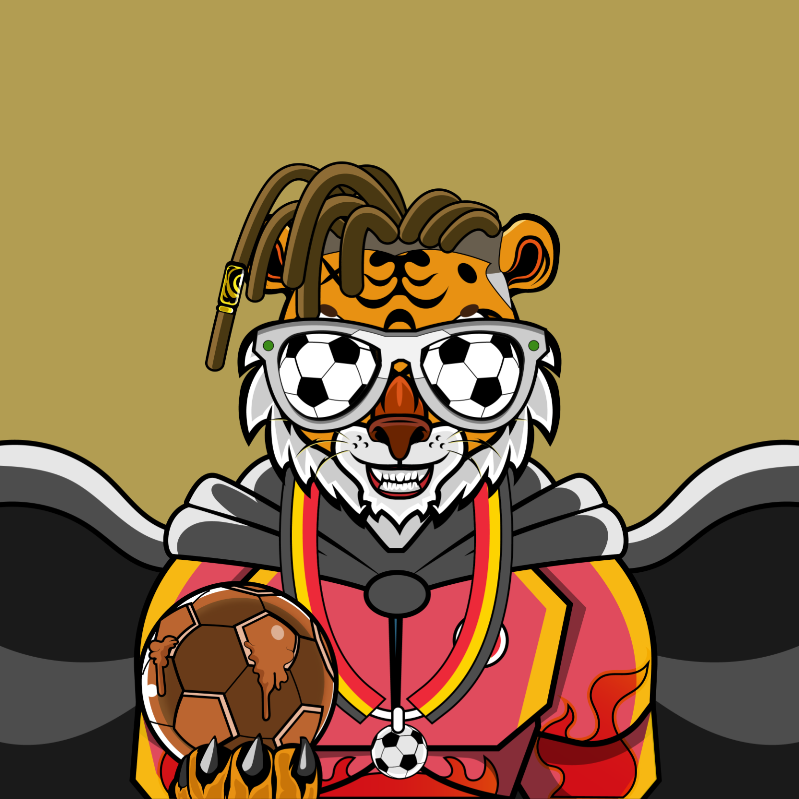 Football TigerChi #0876 NFT on Algorand