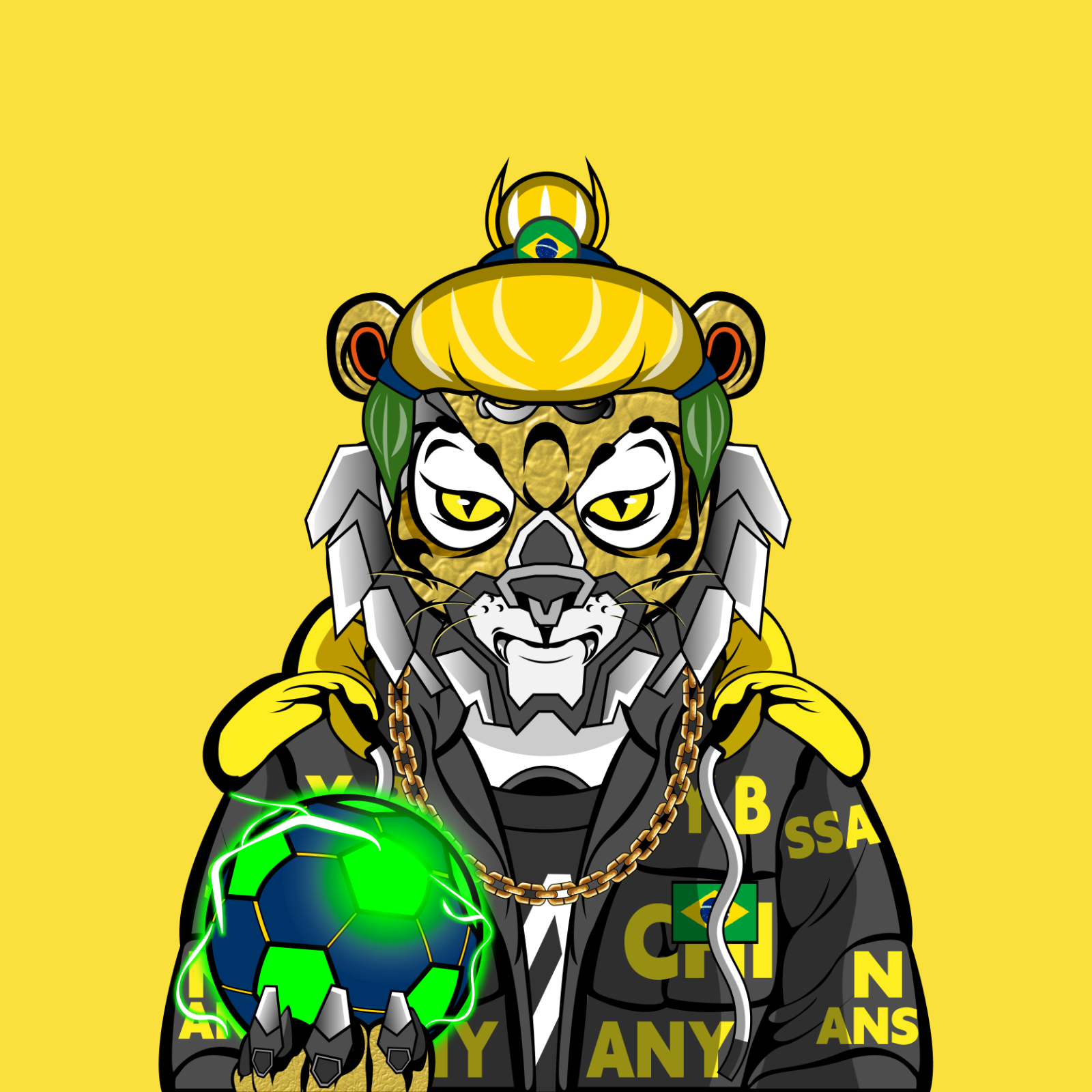 Football TigerChi #0962 NFT on Algorand