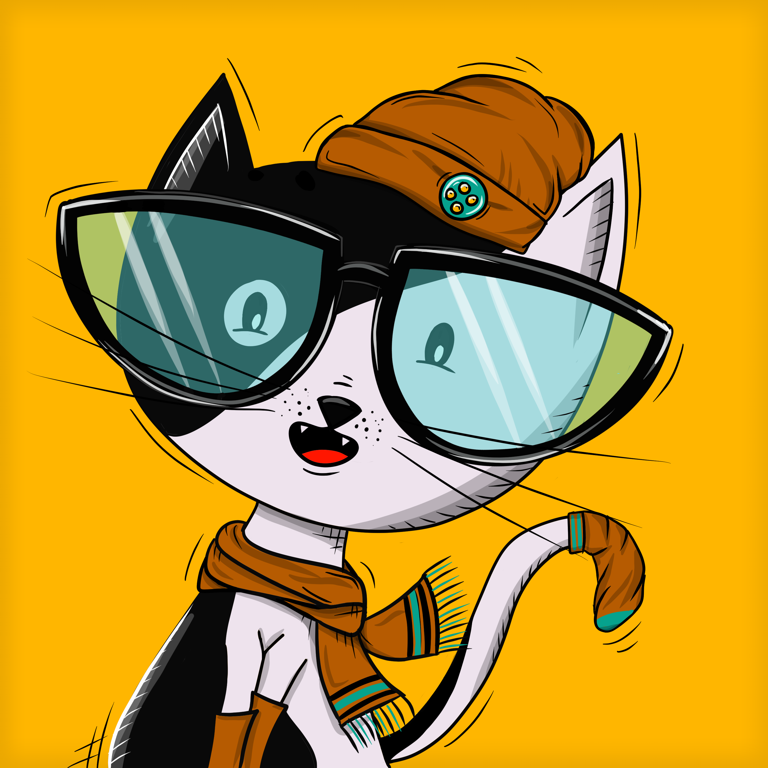 Algo Spectacular Cats #071 NFT on Algorand