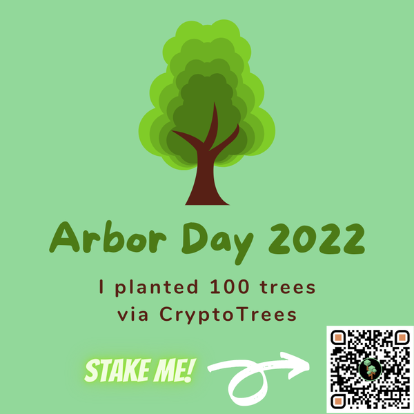 Image of Arbor Day 2022 - CryptoTrees