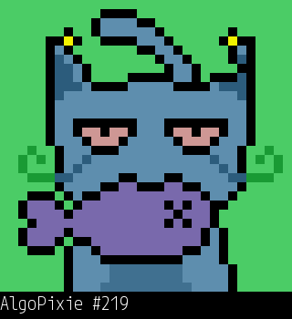 Algo Pixie #219 NFT on Algorand