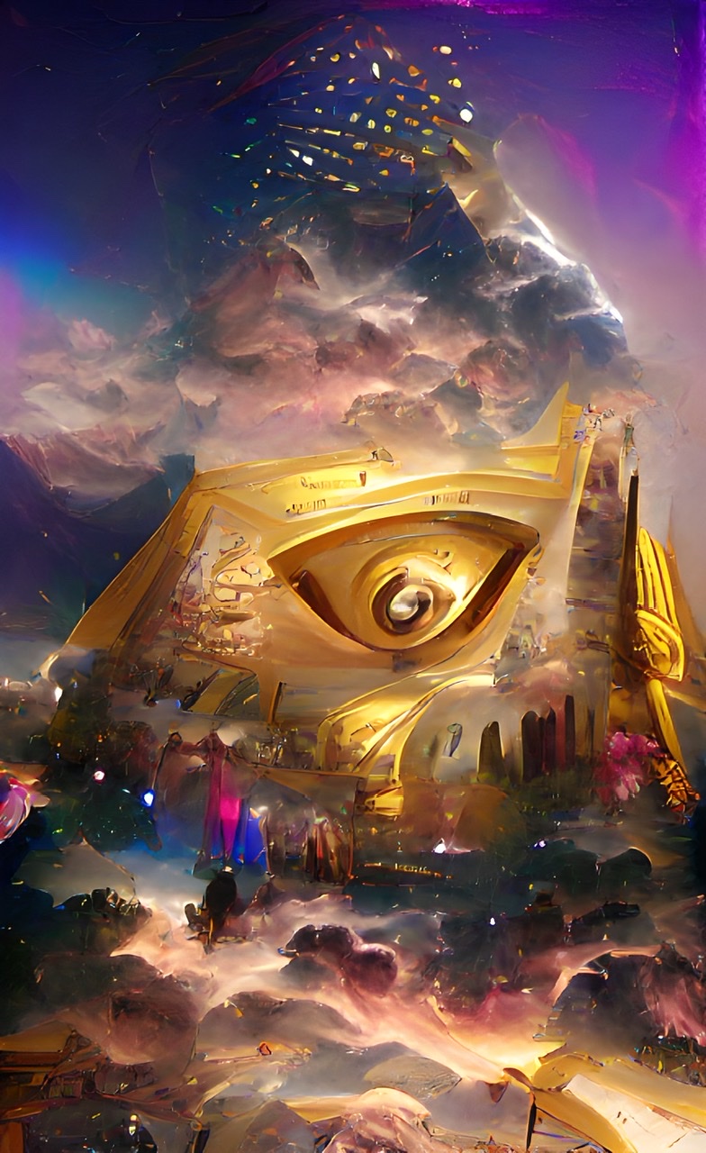 All seeing eye no. 41 NFT on Algorand
