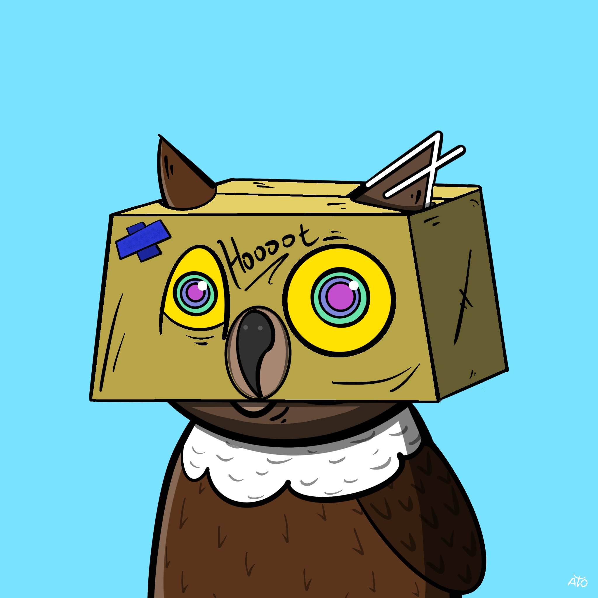 AOWL #1569 NFT on Algorand
