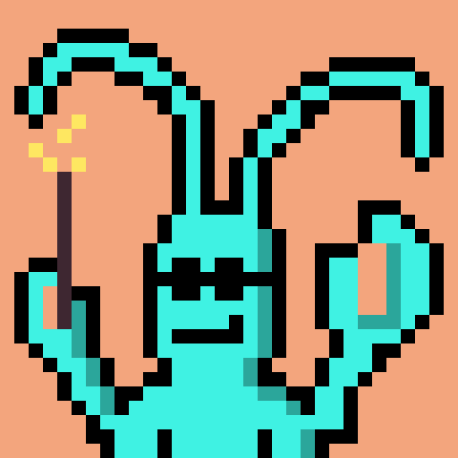 Image of Pixel Lobster #31