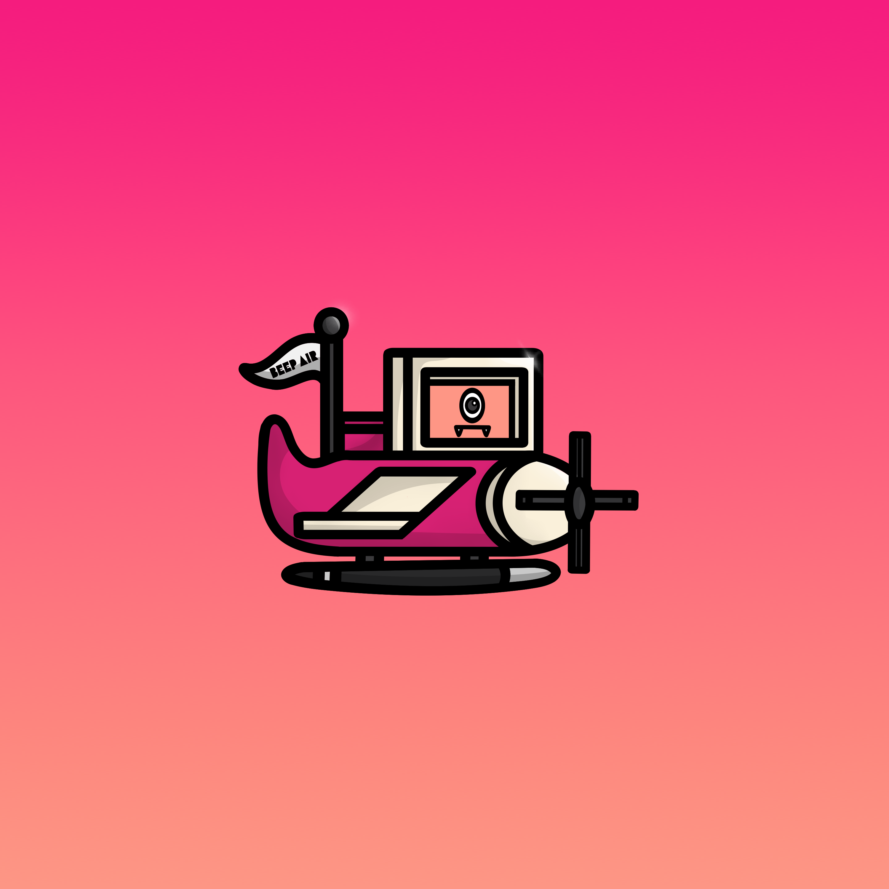 Beepboy Mini Gen 2 #823 NFT on Algorand