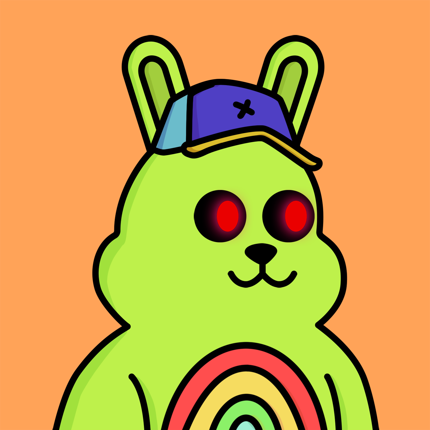 Rebbit Society #88 NFT on Algorand