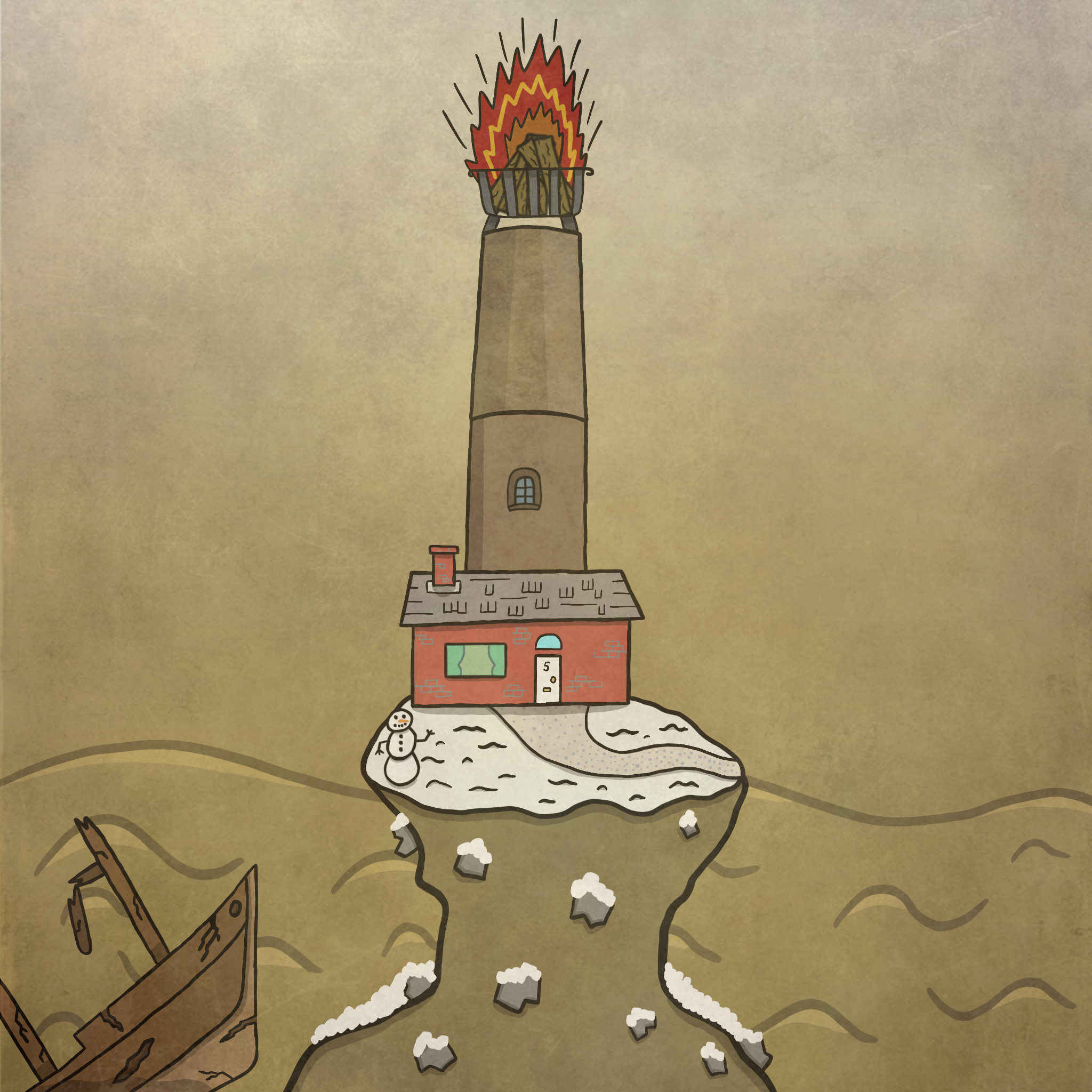 The Lighthouse #0351 NFT on Algorand