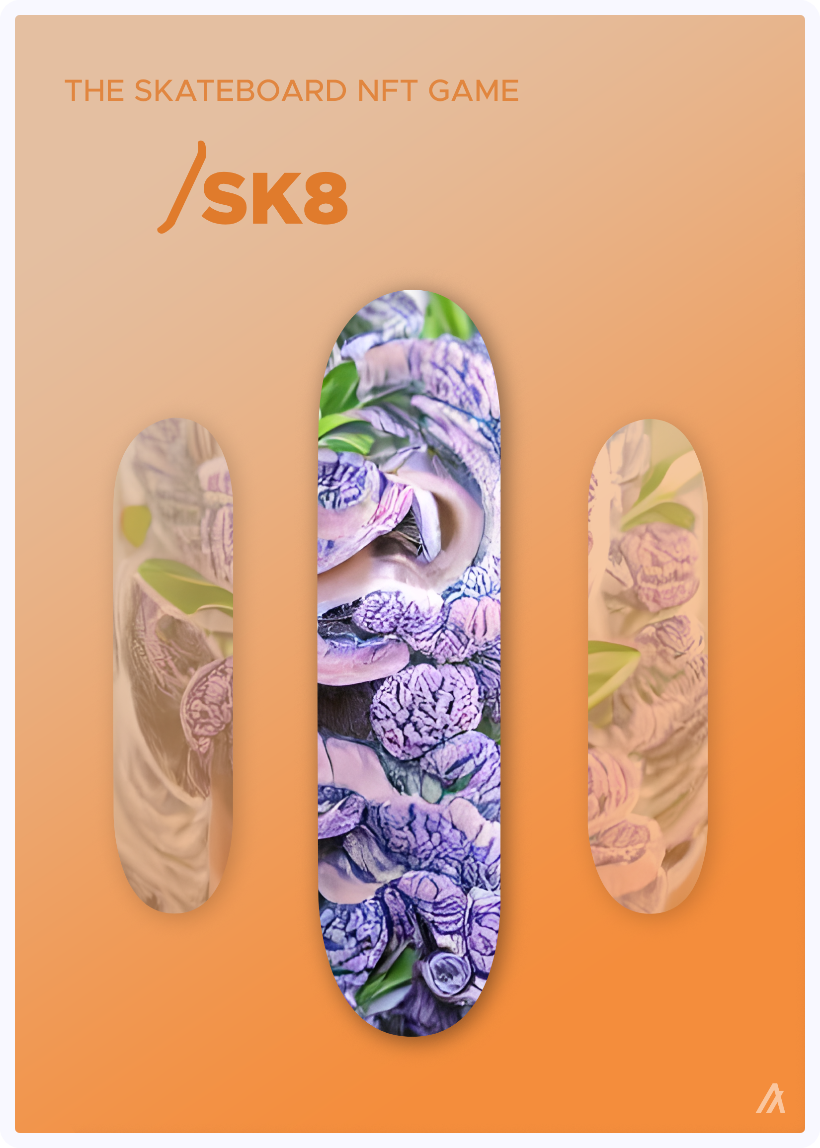 SK8 Deck #100 NFT on Algorand