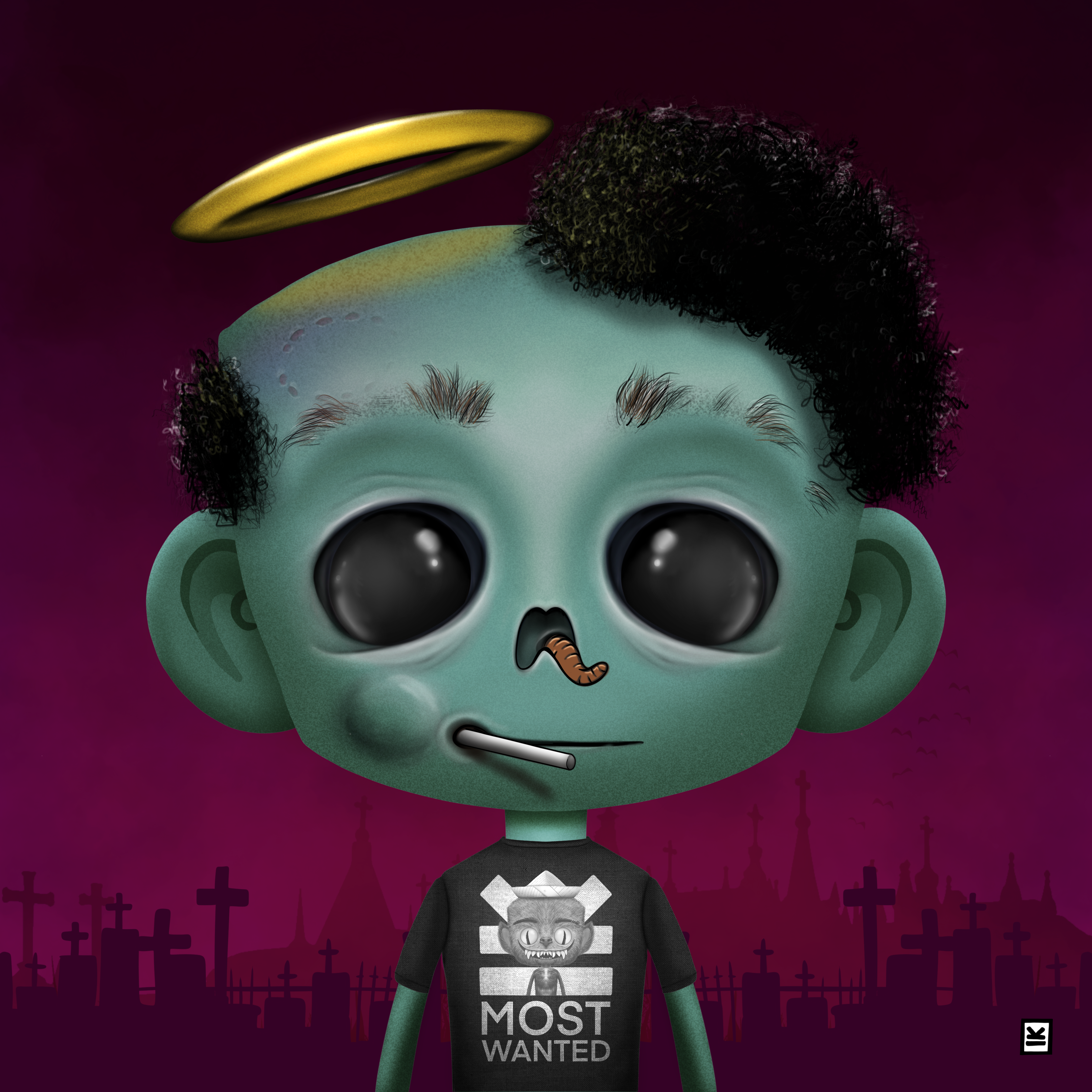 Little Monsters - Zombie #97 NFT on Algorand