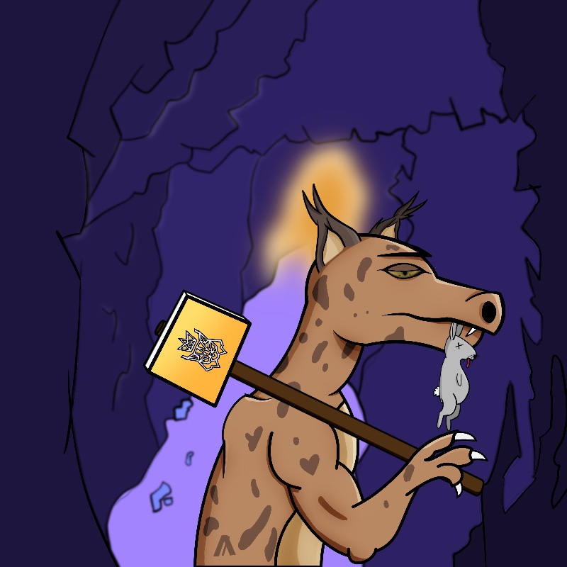 HI_Dragon: #350 x Algo Lynx NFT on Algorand