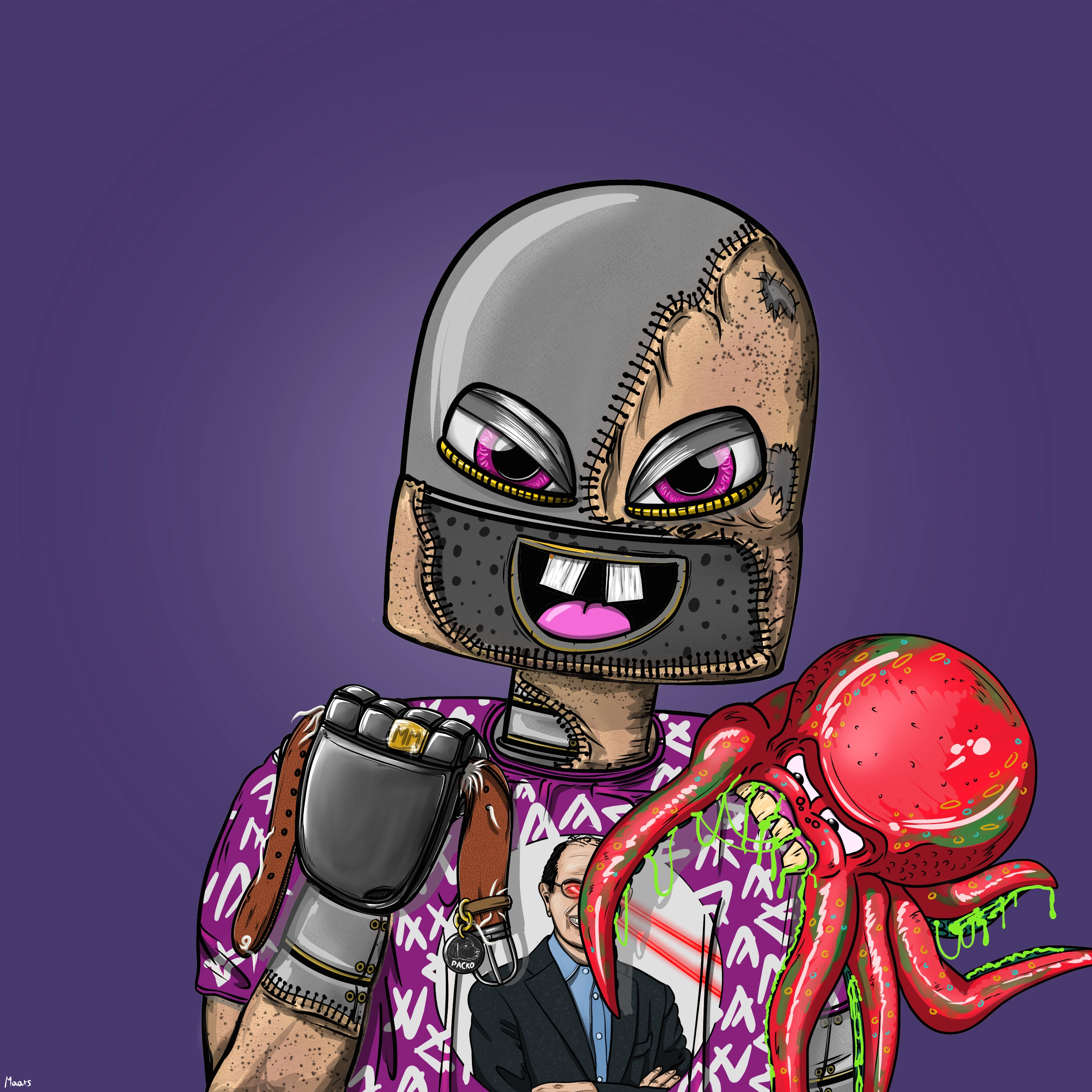Mental Marvin #2724 NFT on Algorand