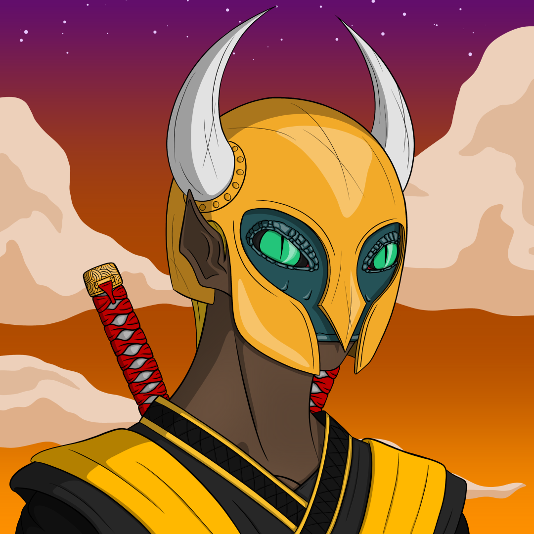 Dark Coin Champion #0807 NFT on Algorand