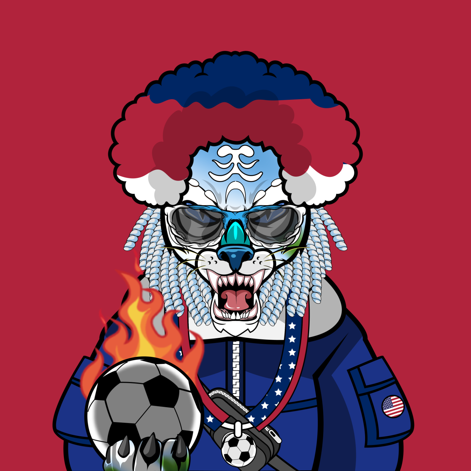 Football TigerChi #1700 NFT on Algorand