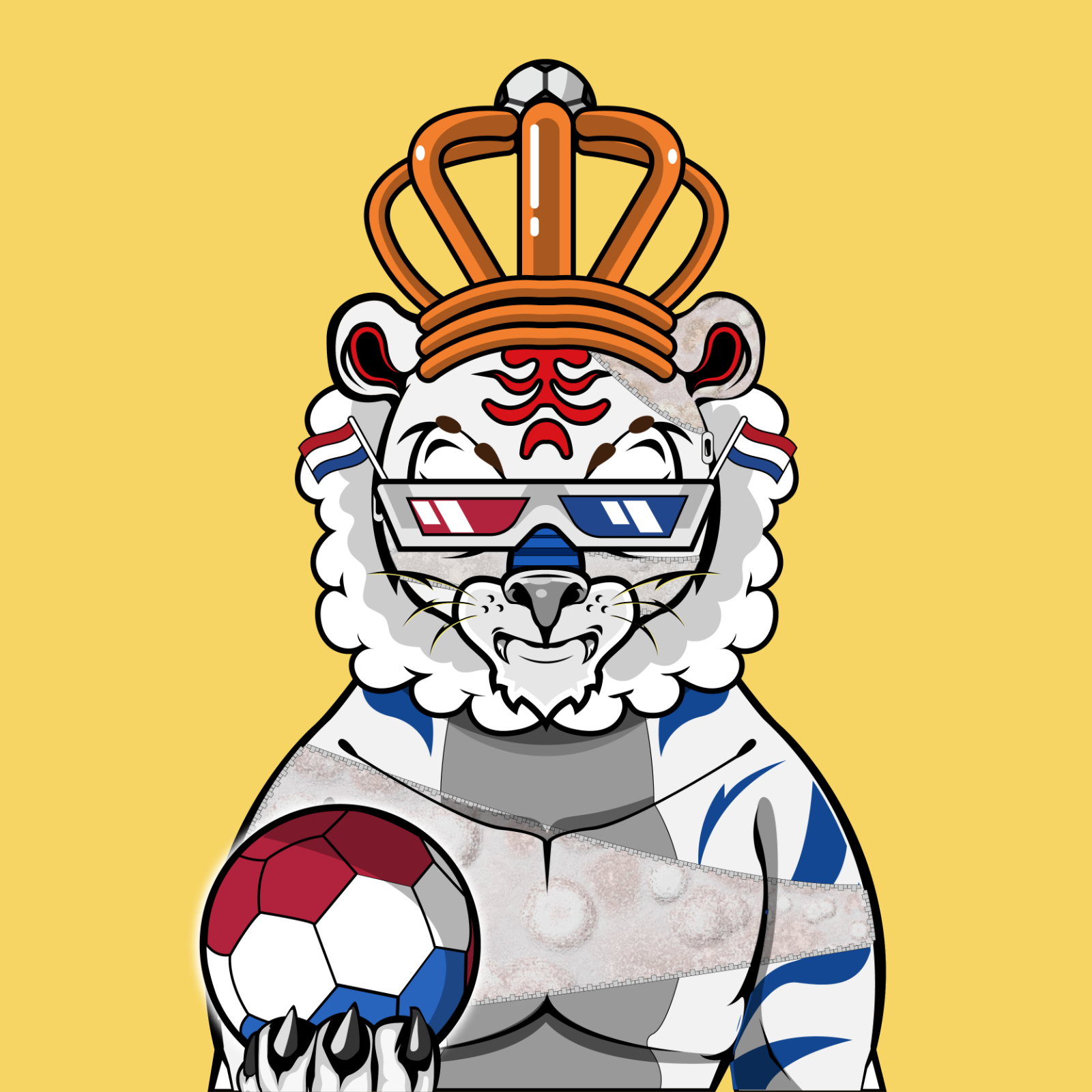 Football TigerChi #0877 NFT on Algorand