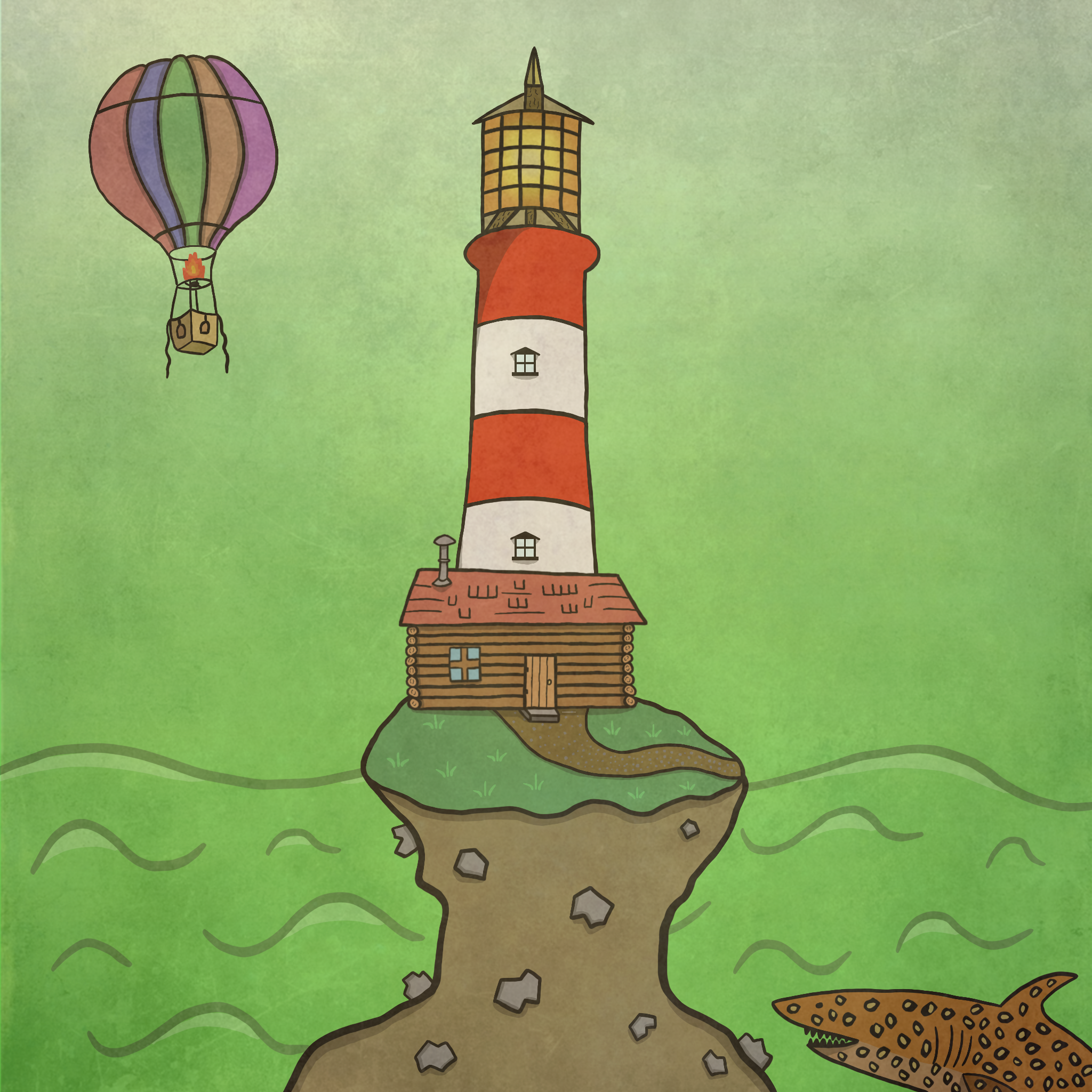 The Lighthouse #0973 NFT on Algorand