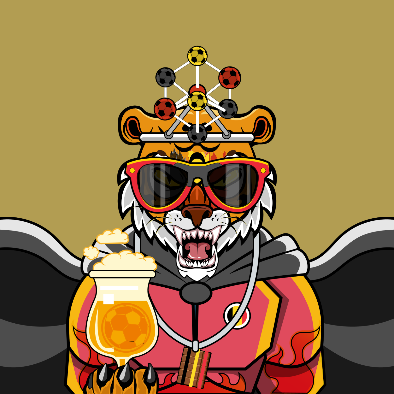 Football TigerChi #0768 NFT on Algorand