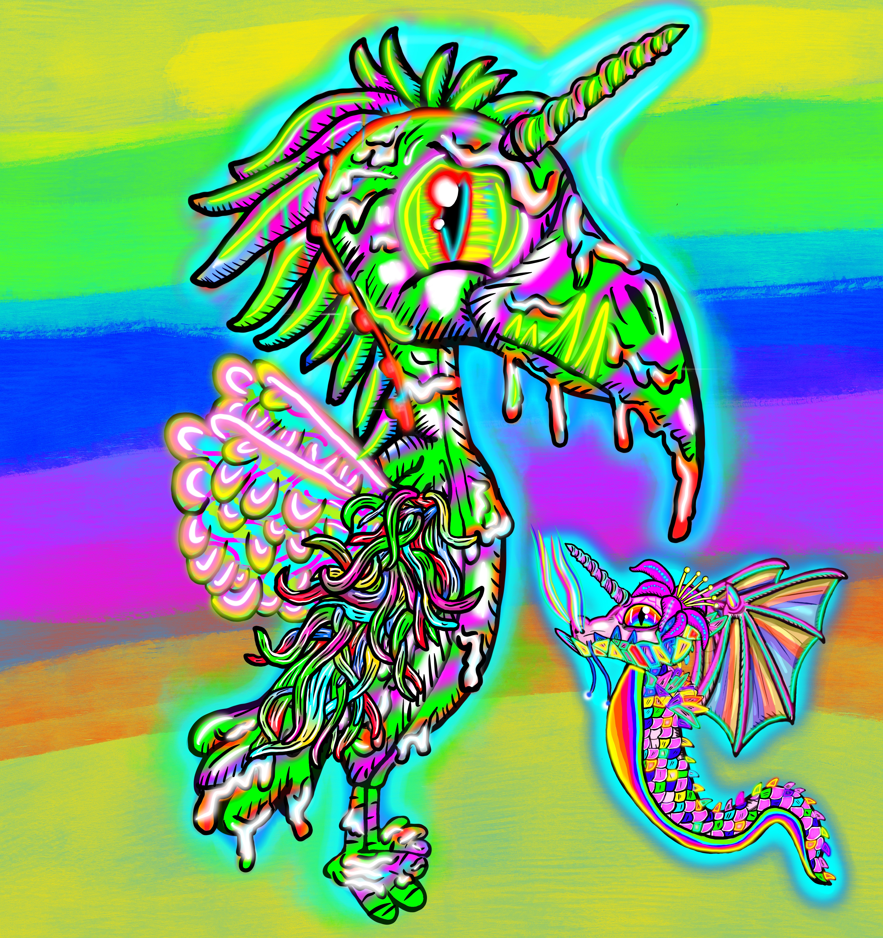 Chimera #40-Divine  NFT on Algorand