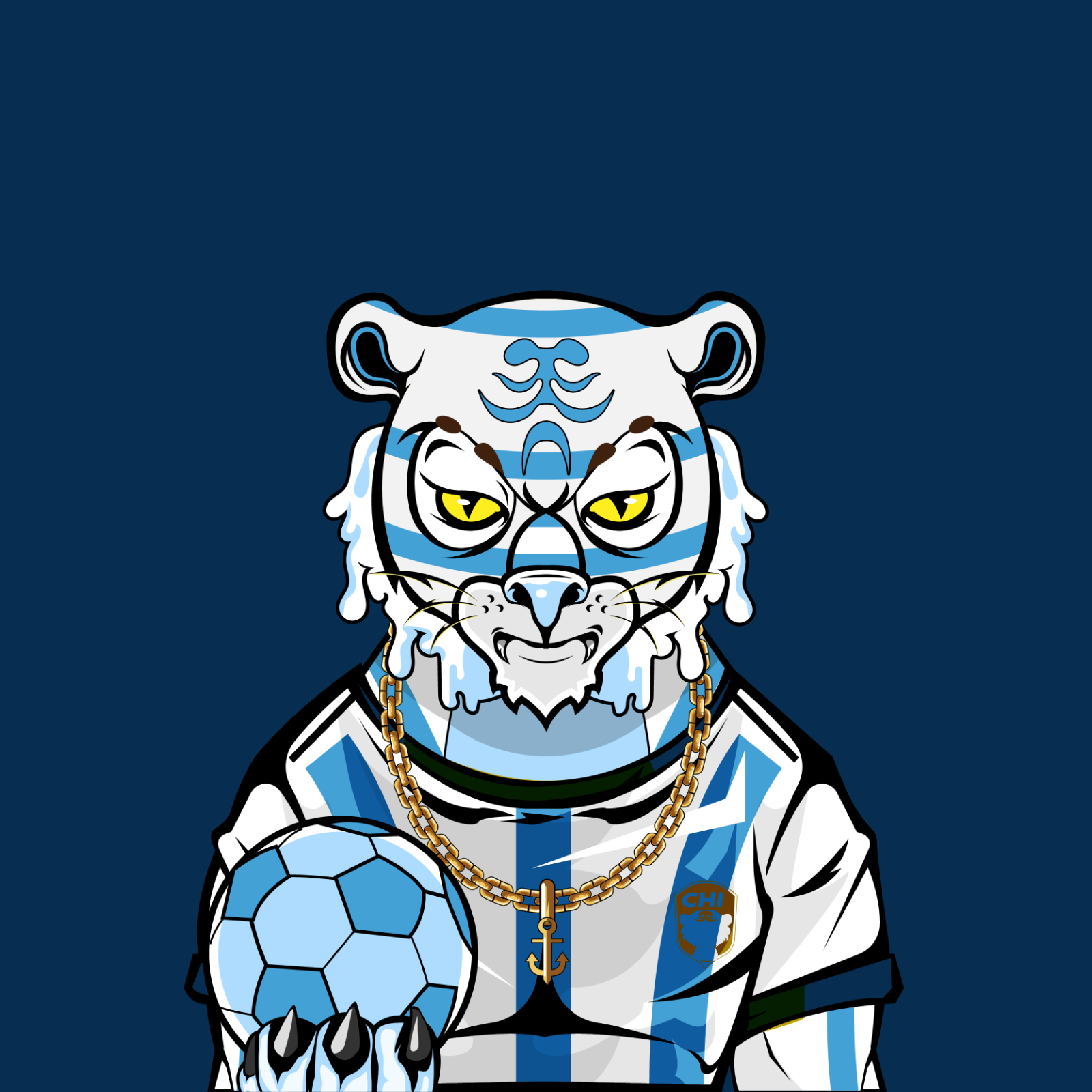 Football TigerChi #1064 NFT on Algorand