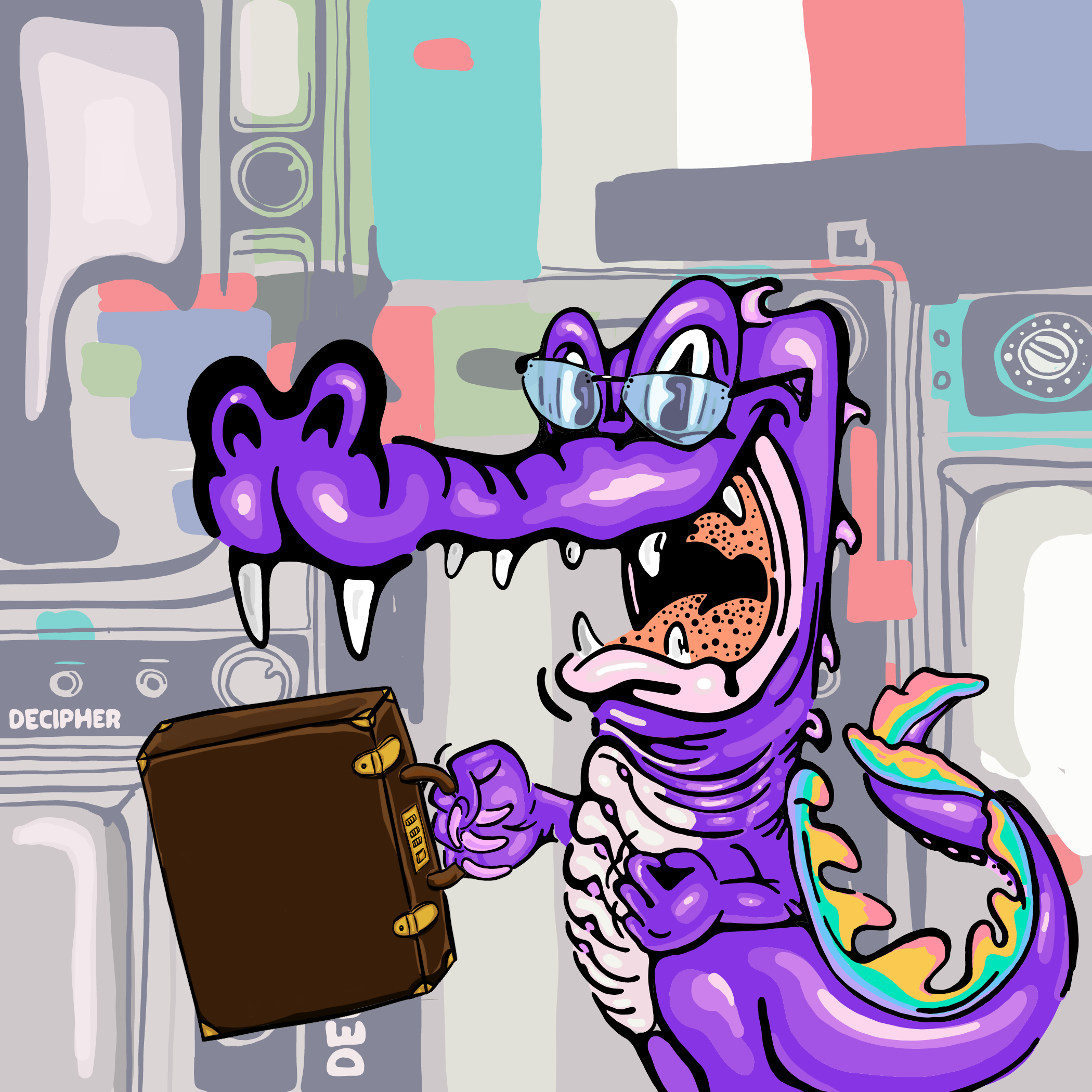 Algo Gator #663 NFT on Algorand