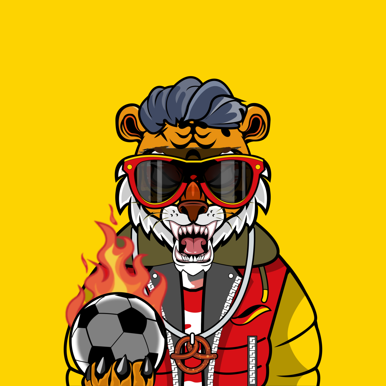 Football TigerChi #1326 NFT on Algorand