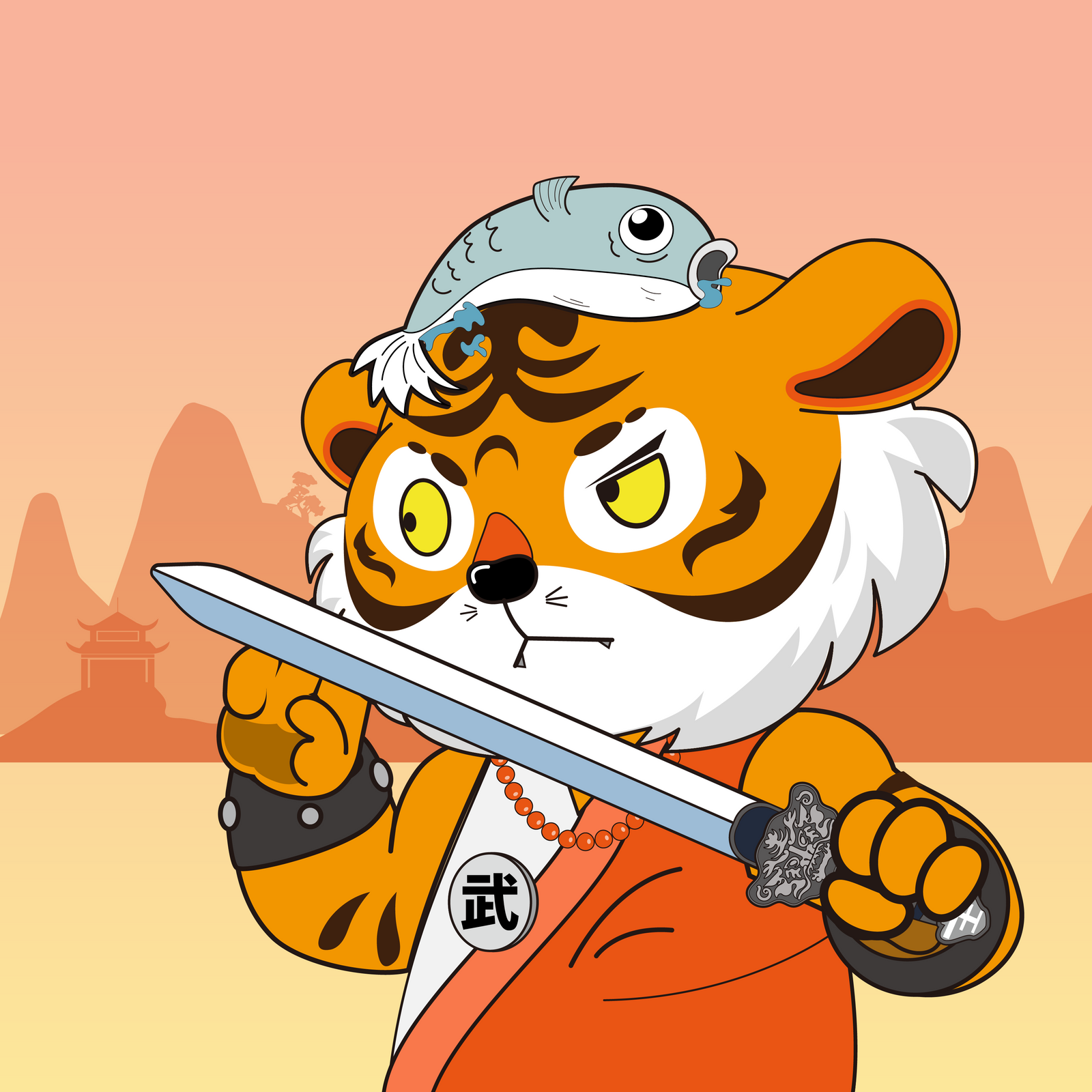 Apprentice TigerChi #179 NFT on Algorand