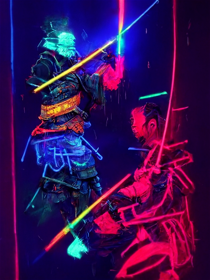 Neon Samurai #1