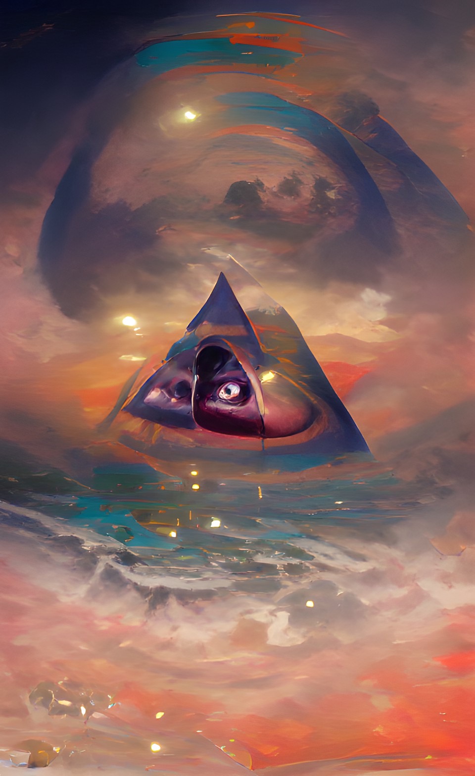 All seeing eye no.1  NFT on Algorand