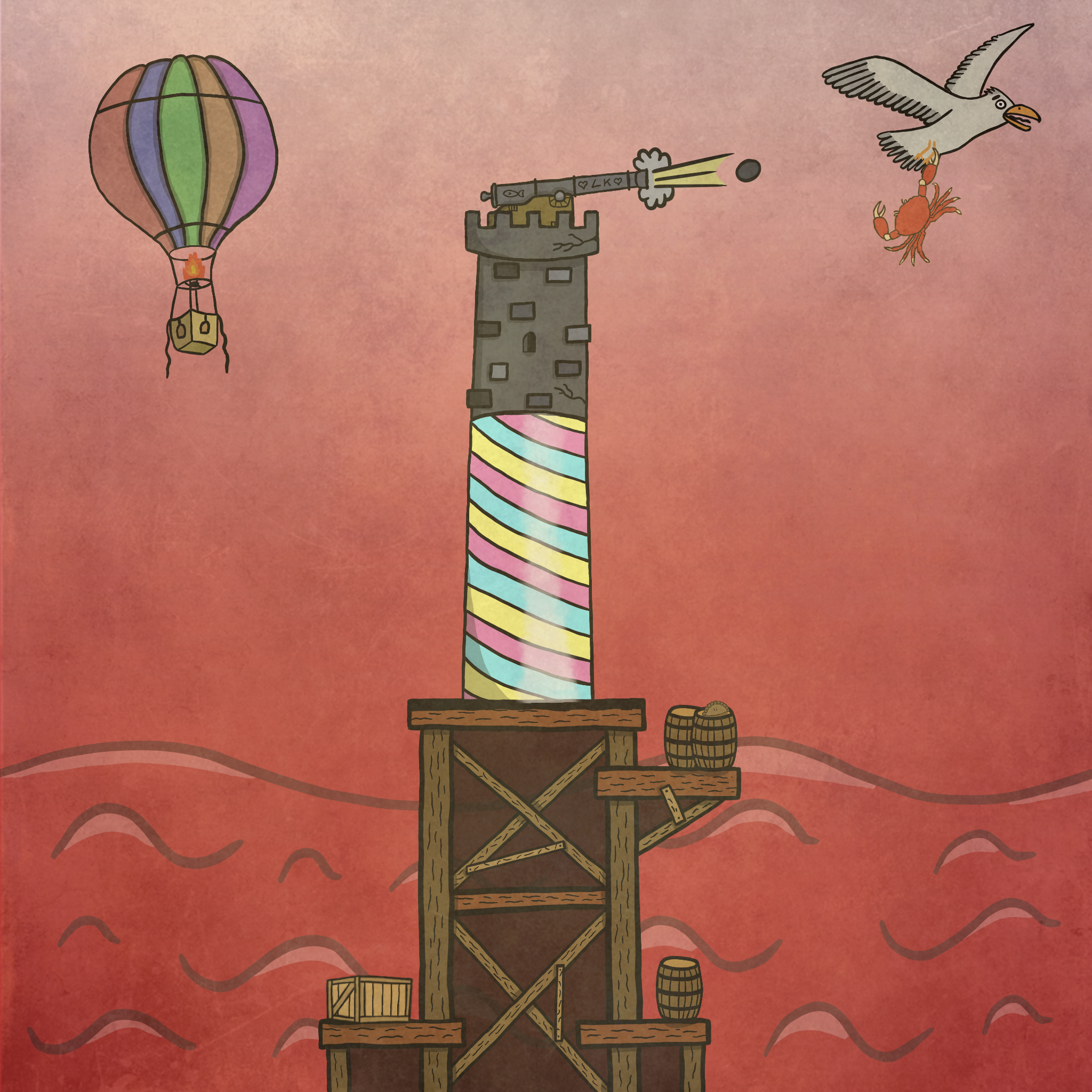 The Lighthouse #0454 NFT on Algorand