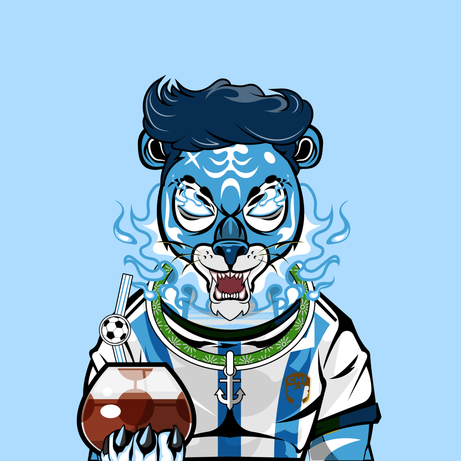 Football TigerChi #0869 NFT on Algorand